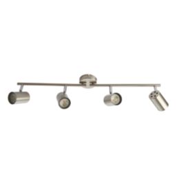 Saxby Toro Bar 4-Light Spotlight Satin Nickel