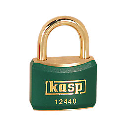 Kasp  Lockout Padlock Green 20mm x 21mm
