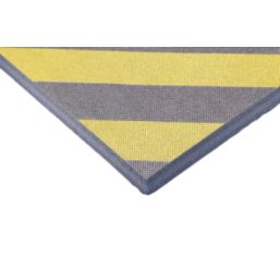 Mottez  Black / Yellow Protective Foam Strip 25mm x 250mm x 500mm