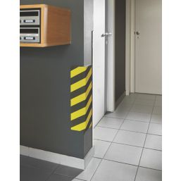 Mottez  Black / Yellow Protective Foam Strip 25mm x 250mm x 500mm