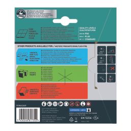 Norton Expert 70184632409 Multi-Material Diamond Blade 115mm x 22.23mm