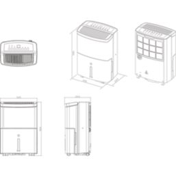 Blyss  30Ltr Dehumidifier