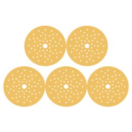 Bosch Expert C470 400 Grit 54-Hole Punched Wood Multihole Sandpapers 125mm 5 Pack