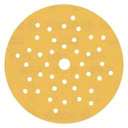 Bosch Expert C470 400 Grit 54-Hole Punched Wood Multihole Sandpapers 125mm 5 Pack