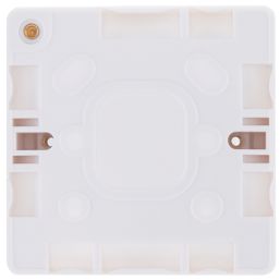 British General  1-Gang Surface Pattress  Box 29mm