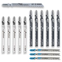 Bosch  2.607.011.437 Multi-Material Jigsaw Blade Set 15 Pieces