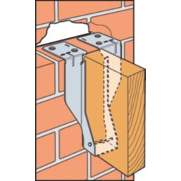 Simpson Strong-Tie Masonry Joist Hangers 47mm x 215mm 4 Pack