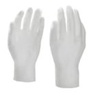 Site  Vinyl Powder-Free Disposable Gloves White Small 100 Pack