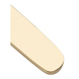 Smith & Locke Reversible Modern Lockable Casement Fastener Polished Brass