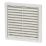 Manrose Fixed Louvre Vent White 125mm x 125mm