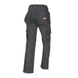 Milwaukee  Stretch Work Trousers Black 40" W 32" L