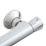 Highlife Bathrooms Slim Rear-Fed Exposed Chrome Thermostatic Shower