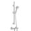 Highlife Bathrooms Slim Rear-Fed Exposed Chrome Thermostatic Shower