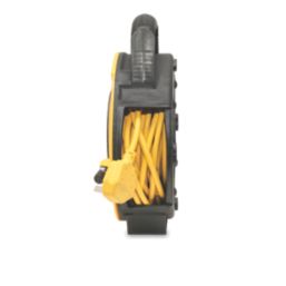 Stanley 13A 4-Gang 15m  Cable Reel + 2.1A 2-Outlet Type A USB Charger 240V