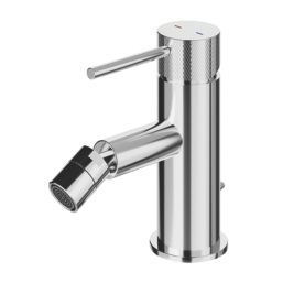 Swirl Melba Chrome 14.3mm Mono Bidet Mixer Tap  With Waste