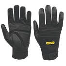 Stanley  Vibration Absorbing Performance Gloves Black Large