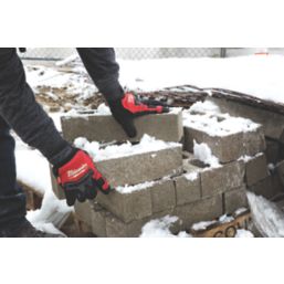 Milwaukee Winter Demolition Gloves Black/Red Large
