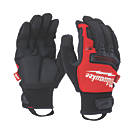 Milwaukee Winter Demolition Gloves Black / Red Large