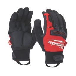 Milwaukee Winter Demolition Gloves Black/Red Large