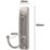 Command Brushed Nickel Self-Adhesive Large Double Hook 2 Pack
