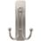 Command Brushed Nickel Self-Adhesive Large Double Hook 2 Pack