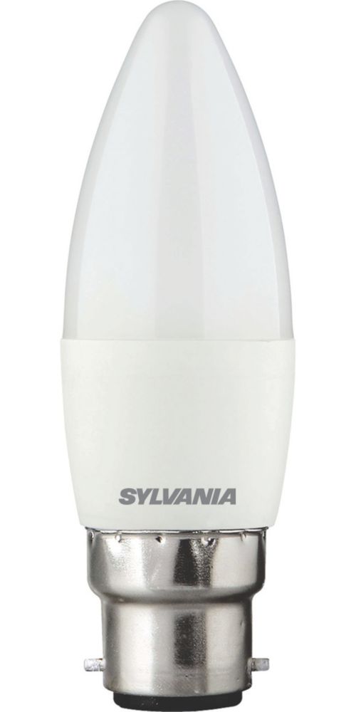 Sylvania ToLEDo B22 Candle LED Light Bulb 806lm 6.5W Screwfix