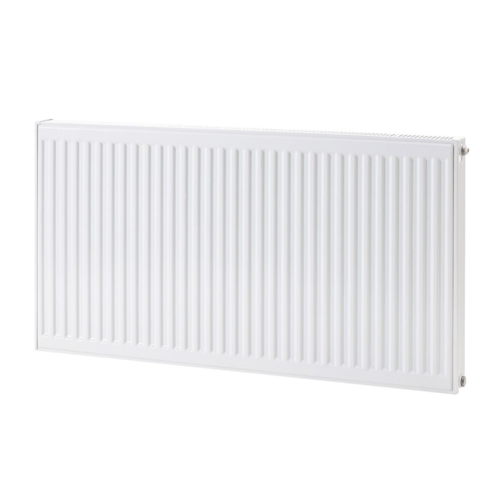 Flomasta 600mm x 1100mm 3568BTU White Type 11 Convector Radiator - Screwfix