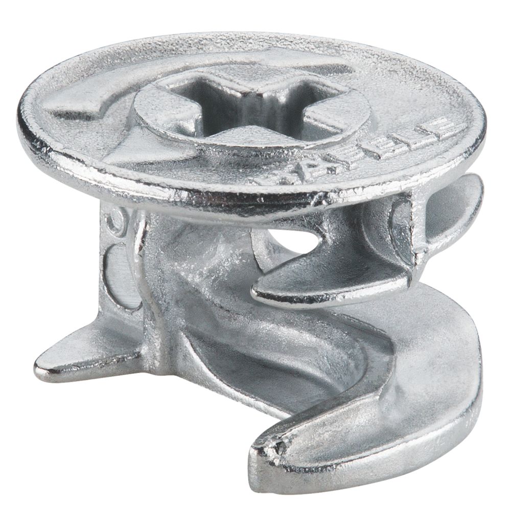 Hafele Cam Locks 15mm x 7.5mm 50 Pack Screwfix