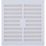 Map Vent Adjustable  Vent White 229mm x 229mm