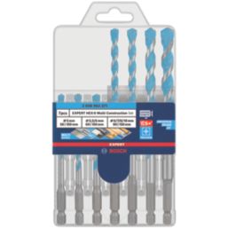 Bosch Expert Hex Shank Multi-Material Drill Bit Set 7 Pieces