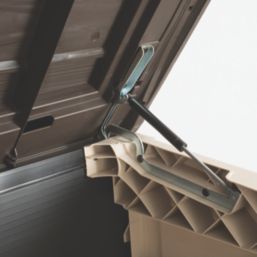 Keter Store It Out Max 1200Ltr 5' x 2' 6" (Nominal) Resin Garden Storage Box Beige