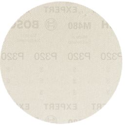 Bosch Expert M480 320 Grit Mesh Wood Sanding Discs 125mm 5 Pack