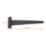 Smith & Locke Black Powder-Coated Tee Hinges 450mm 2 Pack