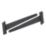 Smith & Locke Black Powder-Coated Tee Hinges 450mm 2 Pack