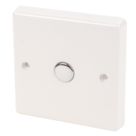 Varilight V-Pro 1-Gang 1-Way LED Dimmer Switch  White