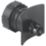 McAlpine  Boss Connector for Cast Iron Soil Pipe Black 38mm