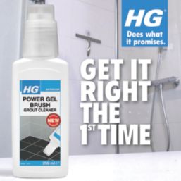 HG Power Gel Brush  Grout Cleaner 250ml