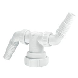 McAlpine Twin Hose Connector 40mm