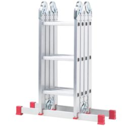 Werner  Aluminium 3.39m Combination Ladder With Platform