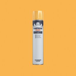 Fortress Trade 750ml Yellow Matt Survey Marking Spray Paint