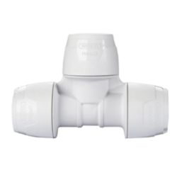 Hep2O  Plastic Push-Fit Equal Keyless Tee 10mm