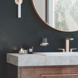 Hansgrohe AddStoris Toothbrush Tumbler Brushed Bronze