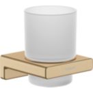 Hansgrohe AddStoris Toothbrush Tumbler Brushed Bronze