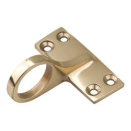 Smith & Locke Sash Window Handle Polished Brass 52mm x 55mm