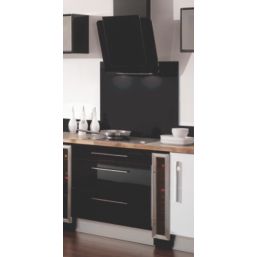 Hafele  Black Splashback 595mm x 745mm x 6mm