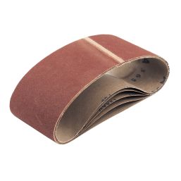 120 Grit  Cloth Sanding Belts 610mm x 100mm 5 Pack