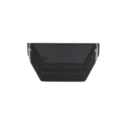 FloPlast  Square Internal Stop End Black 114mm