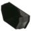 FloPlast  Square Internal Stop End Black 114mm