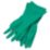Ansell Sol-Vex 37-675 Chemical-Resistant Gloves Blue Large