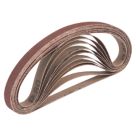 Titan  80 Grit Multi-Material Sanding Belts 457mm x 13mm 10 Pack